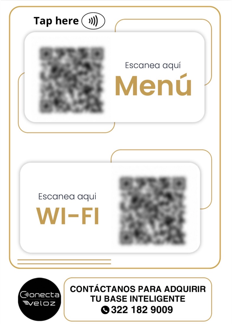Reverso de la Base Inteligente con los módulos seleccionados