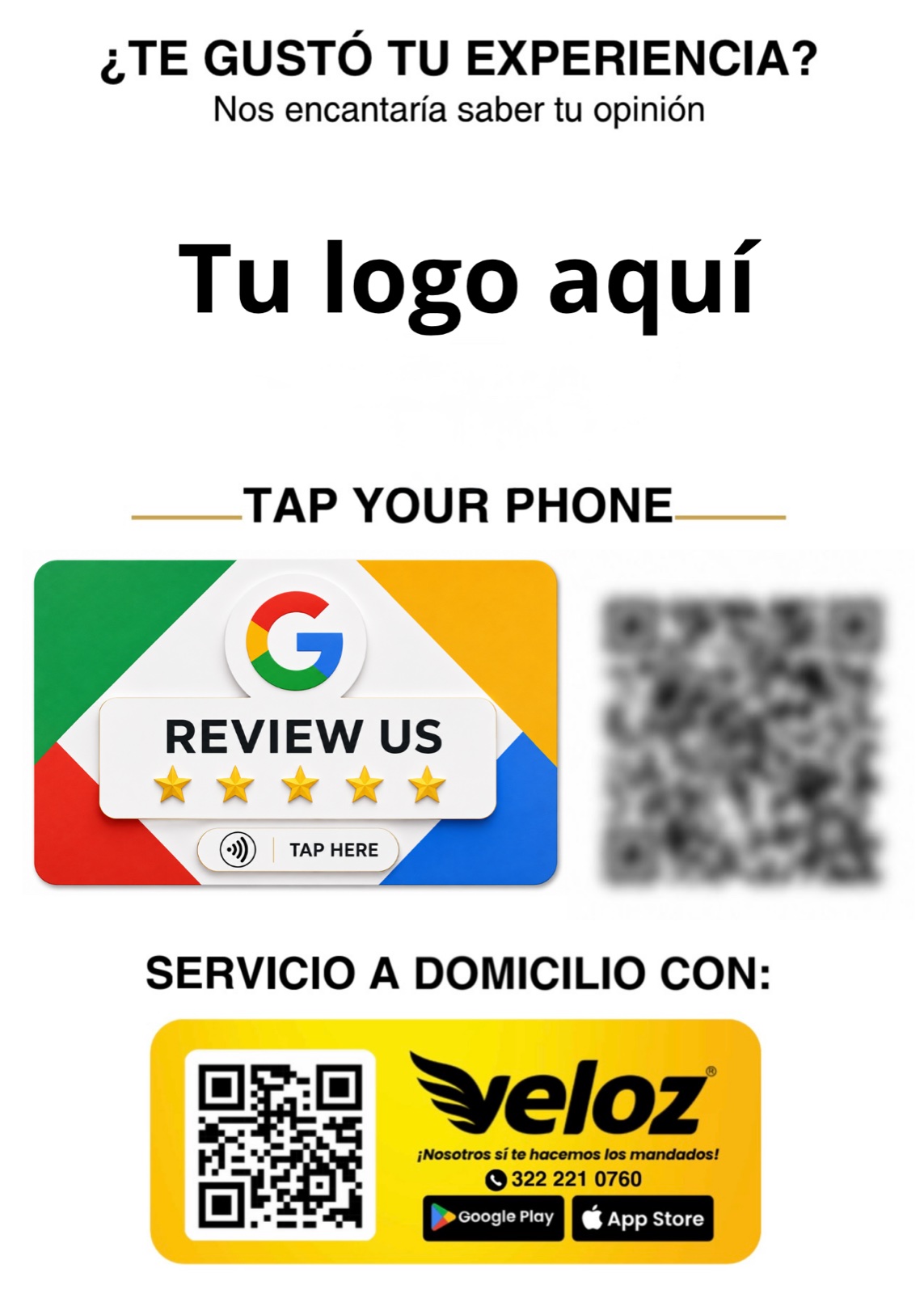 Base Inteligente Conecta Veloz — frente